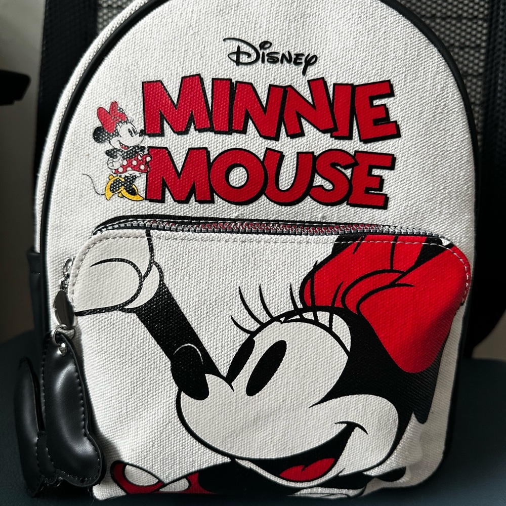 Disney Minnie Mouse Backpack - Red and White